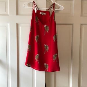 Red Parrot Loft Tank Top